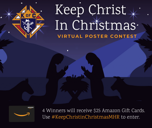 Keep Christ in Christmas poster contest 2020